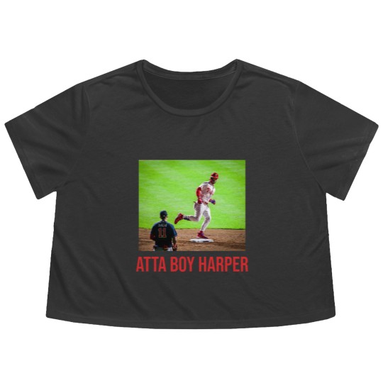 Discover Atta Boy Harper Flowy Cropped Tees