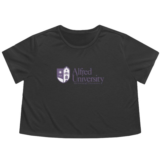 Discover Alfred University Flowy Cropped Tees