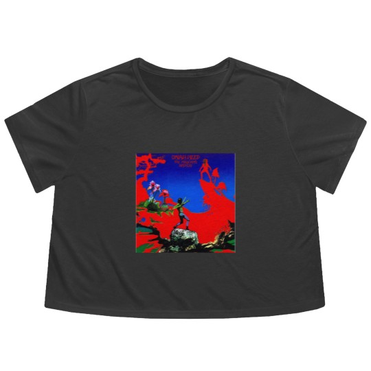 Discover My Favorite People Uriah Rock Band Heep Gifts For Fan Flowy Cropped Tees