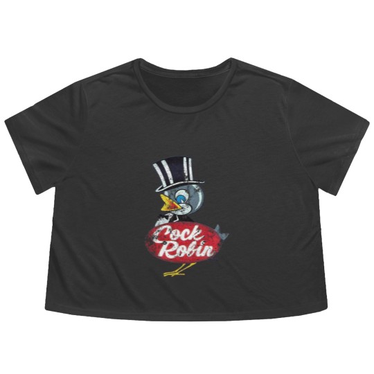 Discover Cock Robin Flowy Cropped Tees