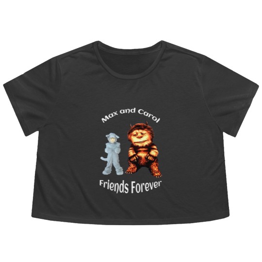 Discover Where the Wild Things Are - Max and Carol - Where The Wild Things Are - Flowy Cropped Tees