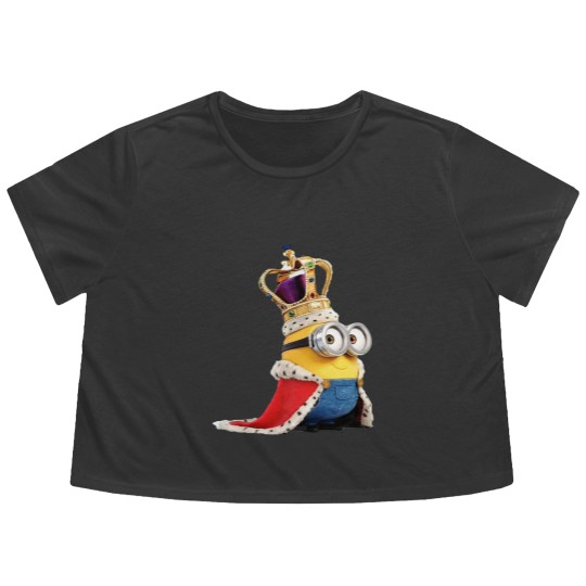 Discover King Bob Flowy Cropped Tees