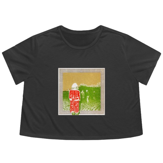 Discover Landslide Victory Camper Van Beethoven Flowy Cropped Tees