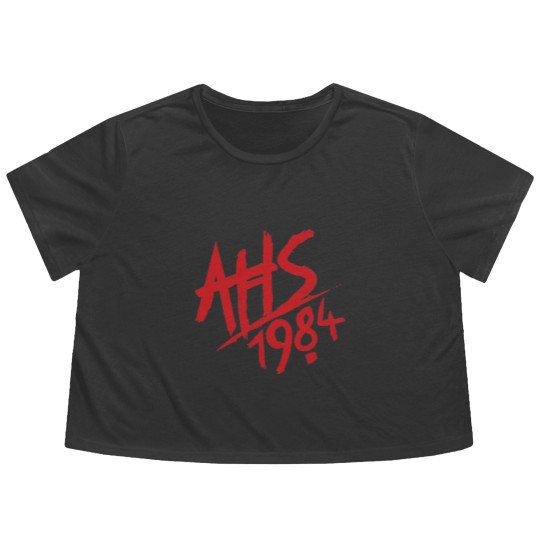 Discover AHS 1984 Logo Flowy Cropped Tees