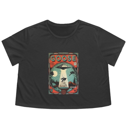 Discover GOOSE BAND  3 Flowy Cropped Tees