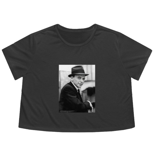 Discover Frank Sinatra Flowy Cropped Tees