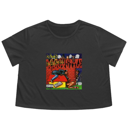 Discover Snoop dogg  Doggystyle Flowy Cropped Tees