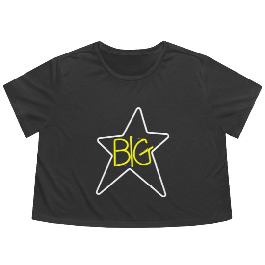 Discover big star Flowy Cropped Tees