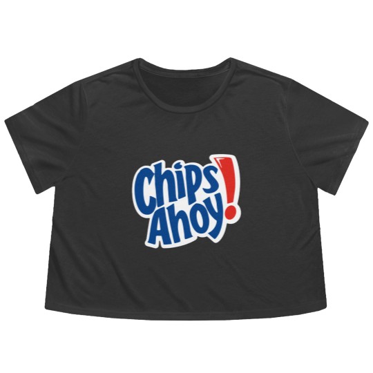 Discover Chips Ahoy Snack Flowy Cropped Tees