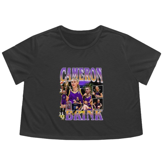 Discover Cameron Brinks Los Angeles Women's Basketball Flowy Cropped Tees