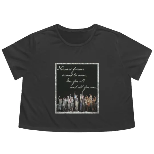 Discover Newsies Forever. Second to none. Flowy Cropped Tees