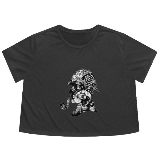 Discover Mr. Holmes Flowy Cropped Tees