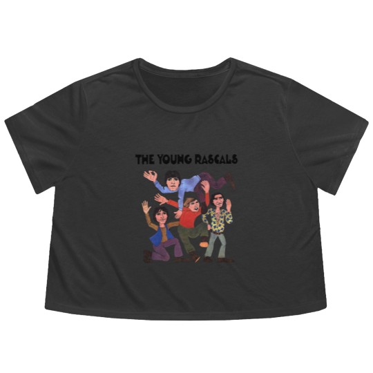 Discover The Rascals - Young of Hope Flowy Cropped Tees