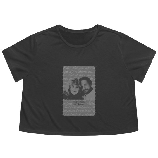 Discover When Harry Met Sally Movie Flowy Cropped Tees