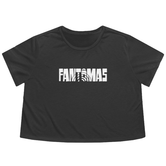 Discover Fantomas logo Flowy Cropped Tees