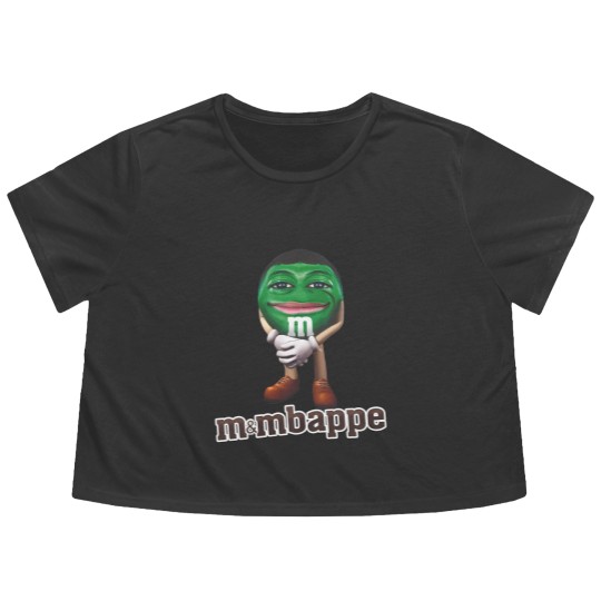 Discover M&Mbappe Kylian Mbappe Funny Meme Flowy Cropped Tees,  Mbape Football Parody Fan Gift