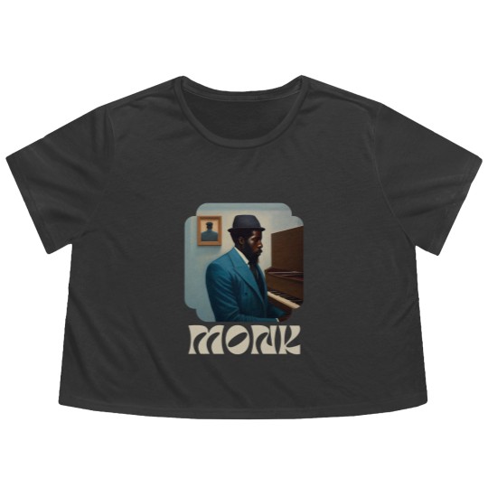 Discover THELONIUS MONK Flowy Cropped Tees