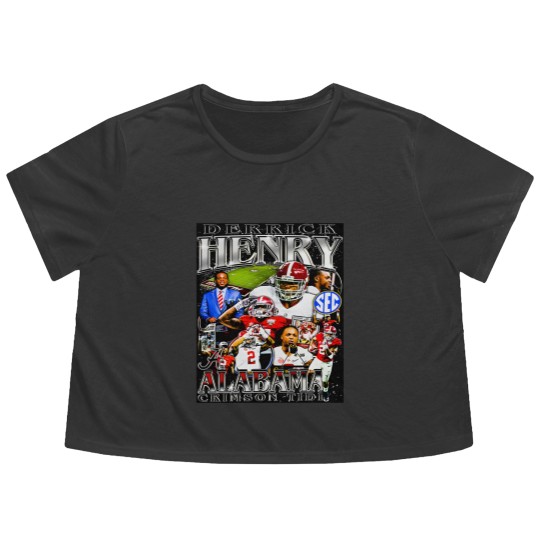 Discover Derrick Henry Unisex Softstyle Flowy Cropped Tees