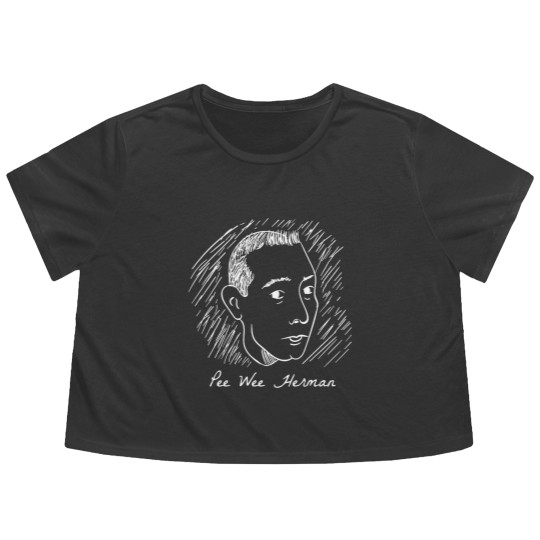 Discover Pee Wee Herman Flowy Cropped Tees