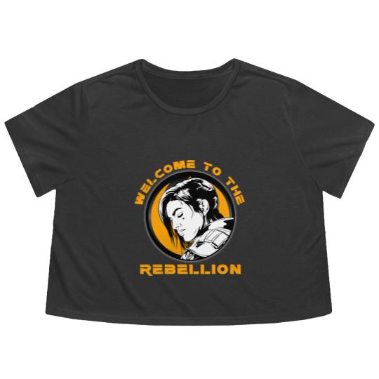 Discover Gina Carano - Welcome to the Rebellion Flowy Cropped Tees