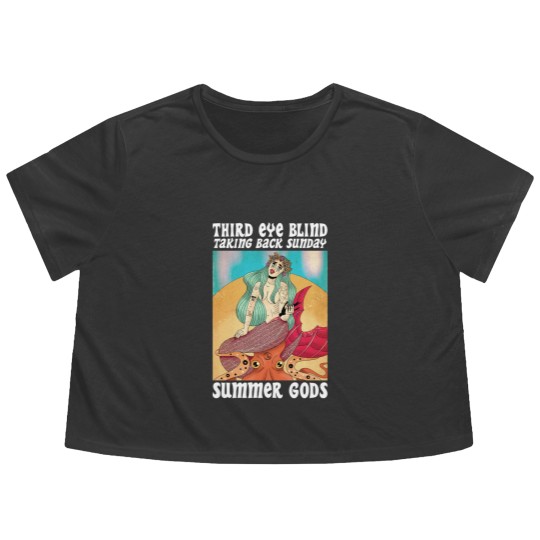 Discover THIRD EYE BLIND Flowy Cropped Tees