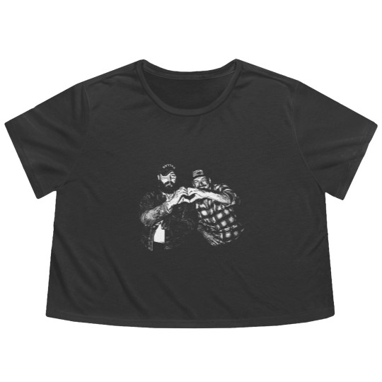 Discover Post and Morgan Flowy Cropped Tees, Country Flowy Cropped Tees, Post Malone Flowy Cropped Tees