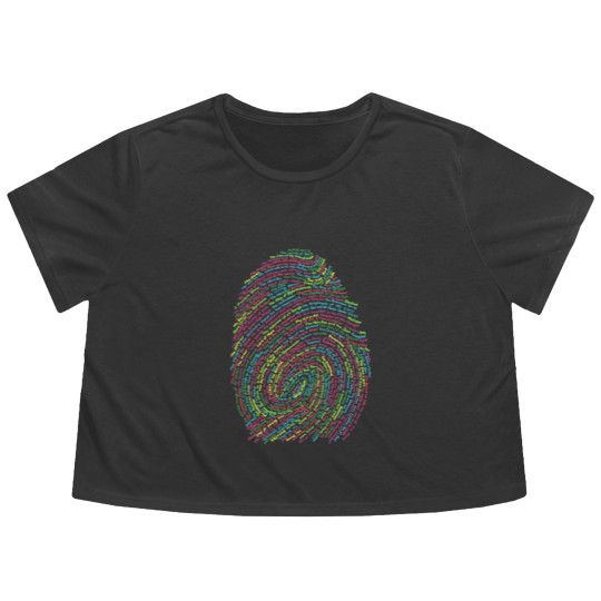 Discover Fingerprint Of God Names And Descriptions Of Jesus Flowy Cropped Tees