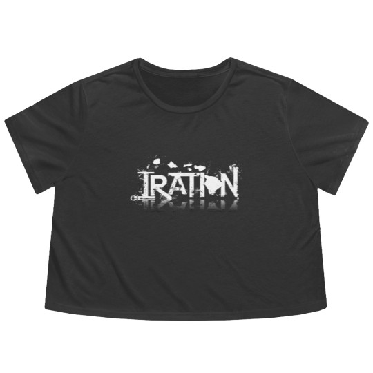 Discover iration band name logo music Genre Reggae Dub Reggae rock 99art Flowy Cropped Tees