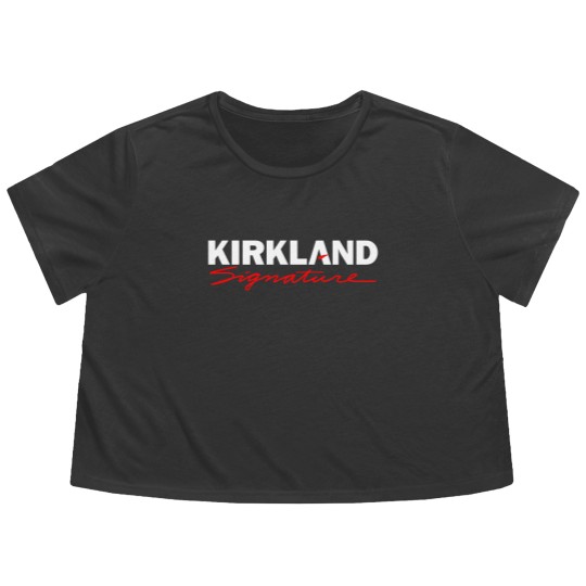 Discover Kirkland  Costco'S Kirkland Flowy Cropped Tees, Costco Hot Dog & Soda Combo With Quote Flowy Cropped Tees, Costco Hot Dog Lover Gift Flowy Cropped Tees