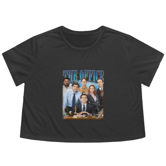 Discover Limited The Office TV Show Vintage Flowy Cropped Tees