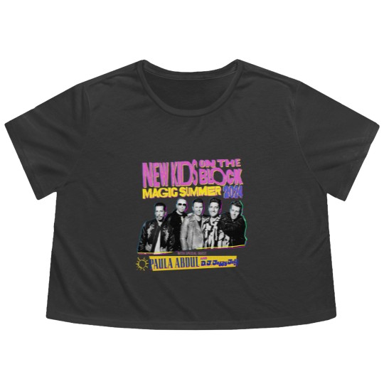 Discover NK on The Block The Magic Summer Tour 2024 Flowy Cropped Tees