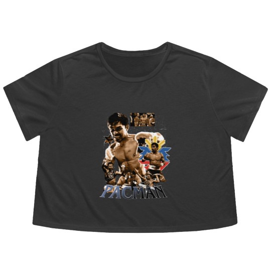 Discover Retro Manny Pacquiao Flowy Cropped Tees, Manny Pacquiao  Vintage Flowy Cropped Tees