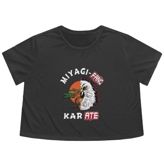 Discover Miyagi - Fang Flowy Cropped Tees
