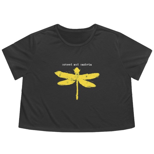Discover Coheed and Cambria Dragonfly  Coheed and Cambria Dragonfly Flowy Cropped Tees