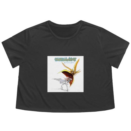 Discover funky voyage motor booty revolution Flowy Cropped Tees