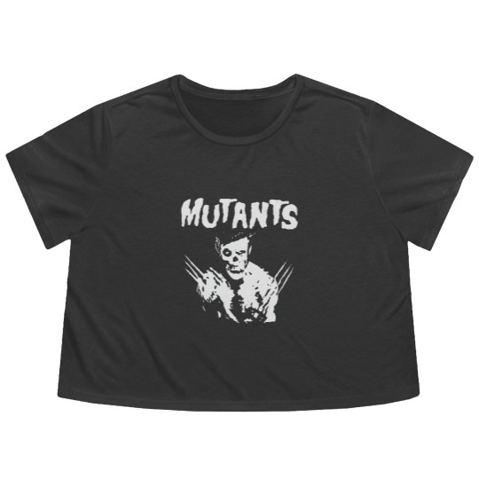 Discover Vintage Mutants  Flowy Cropped Tees Flowy Cropped Tees