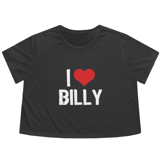 Discover I Love Billy  3 Flowy Cropped Tees