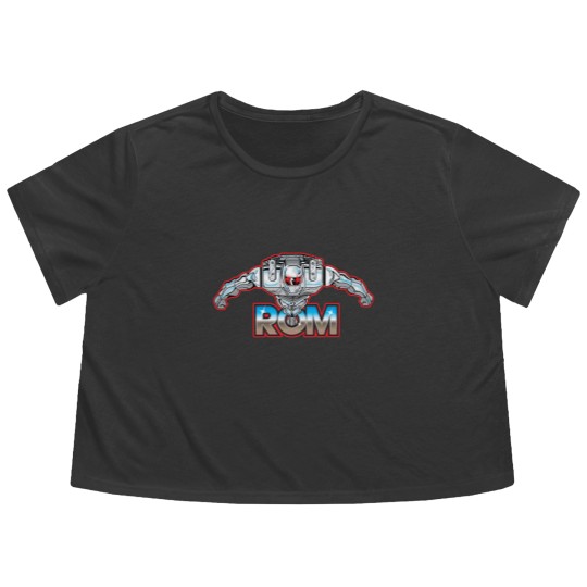 Discover ROM Space Knight Flowy Cropped Tees