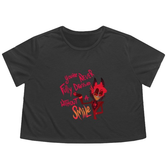 Discover Alastor  Hazbin hotel  Hazbin Hotel Flowy Cropped Tees
