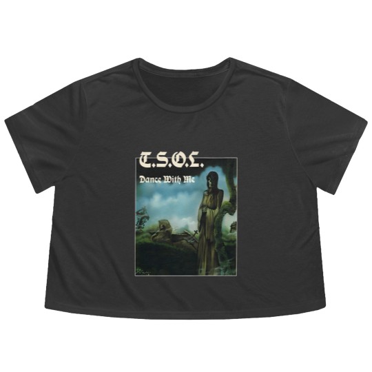 Discover Gift Idea Tsol Dance With Me Premium Gifts For Movie Fan Black Flowy Cropped Tees