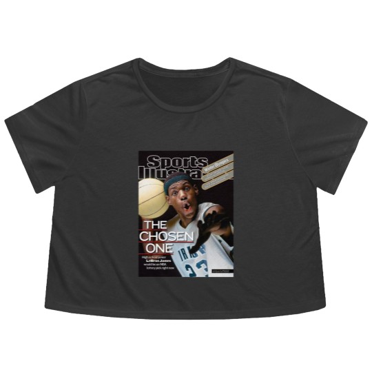 Discover Sports Illustrated - LeBron James Flowy Cropped Tees