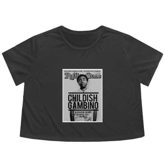 Discover Childish Gambino Flowy Cropped Tees