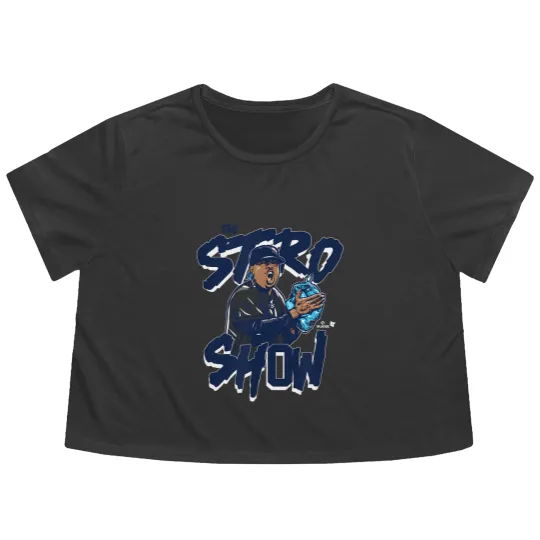 Discover marcus stroman stro show new york baseball Flowy Cropped Tees