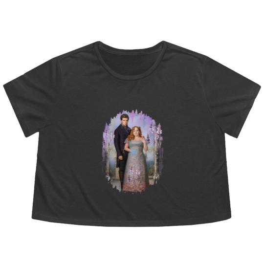 Discover Penelope and Colin Bridgerton Flowy Cropped Tees