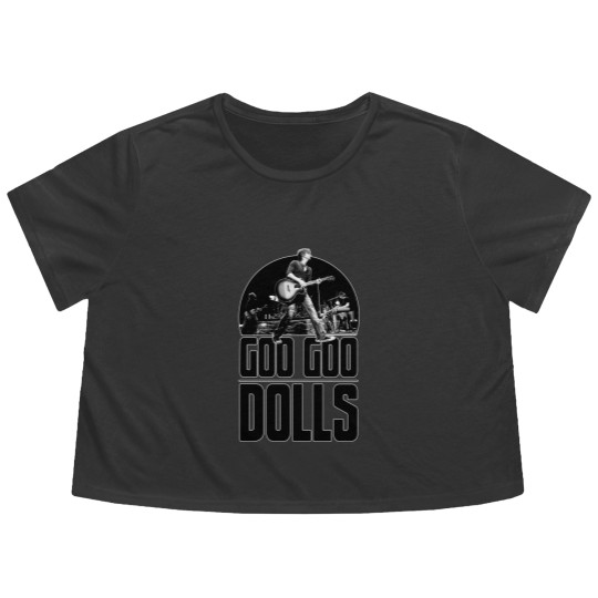Discover Goo Goo Dolls 1987 Goo Goo Dolls Flowy Cropped Tees