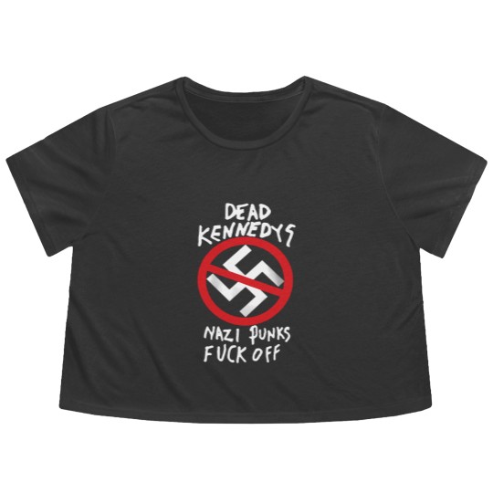 Discover Nazi Punks Flowy Cropped Tees