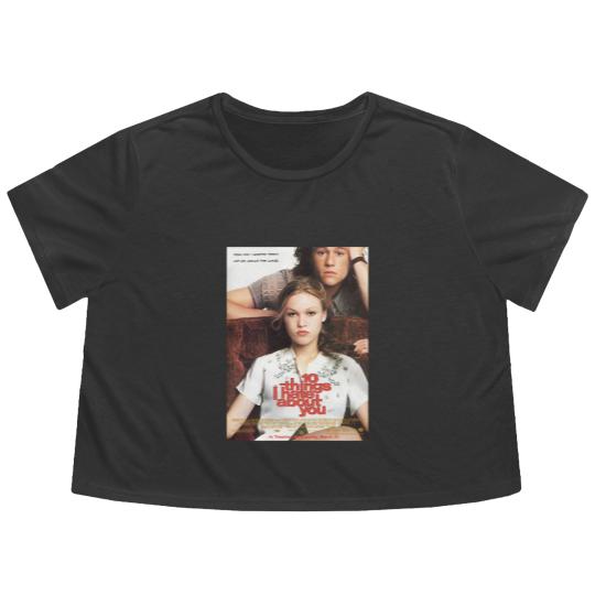 Discover 10 Things I About You Movie Flowy Cropped Tees