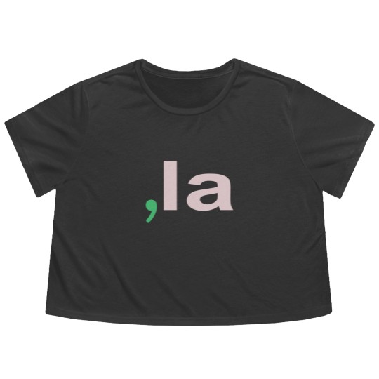 Discover Kamala Harris Sorority Colors Flowy Cropped Tees | Comma La | Kamala