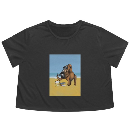 Discover Fleetwood Mac Mystery to Me Classic Flowy Cropped Tees