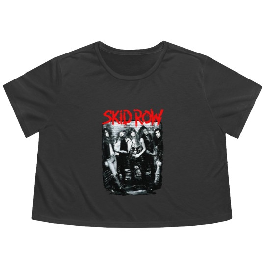 Discover Vintage Poster SKIDD ROW 90s Flowy Cropped Tees